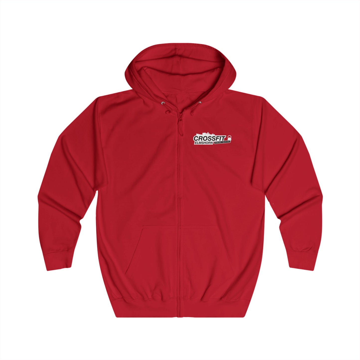 Sweatjacke Unisex "Fitness in 100 Words"