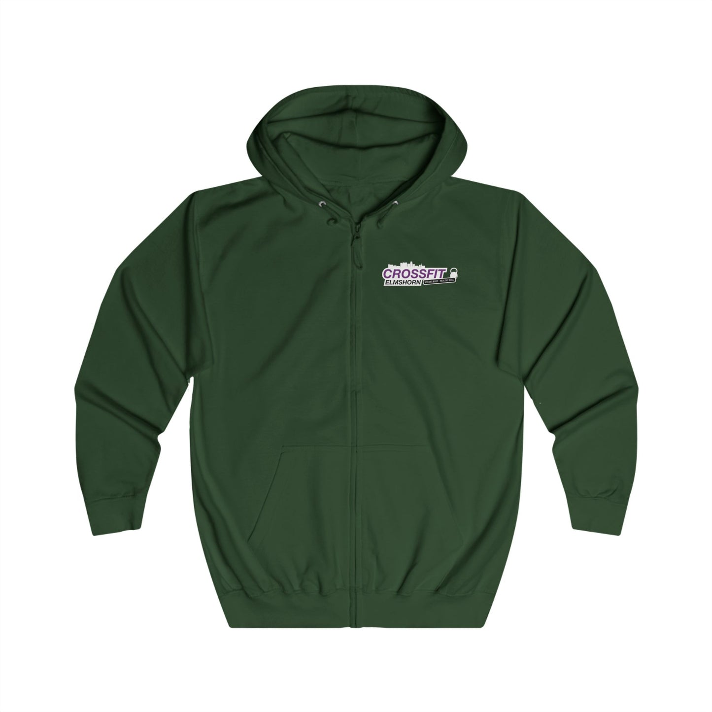 Sweatjacke Unisex "Fitness in 100 Words"