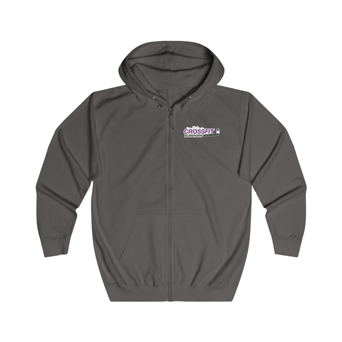 Sweatjacke Unisex "Fitness in 100 Words"