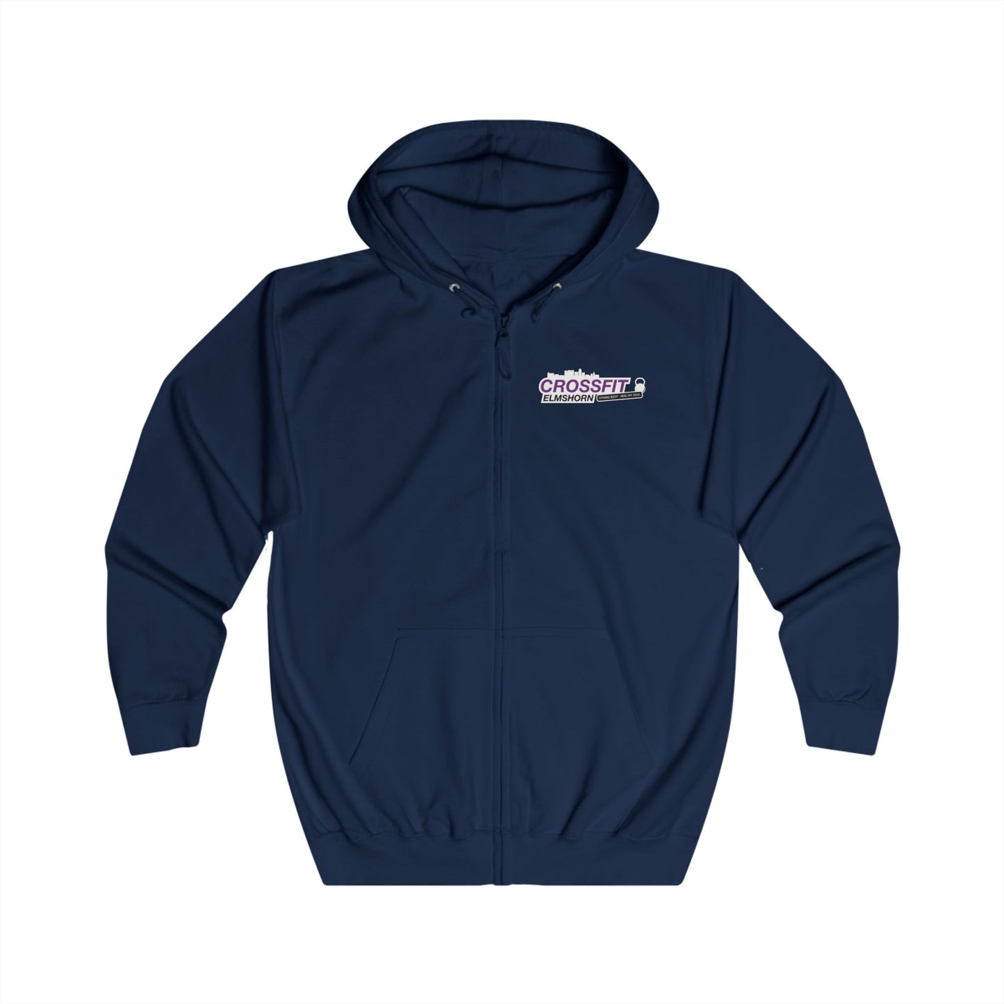Sweatjacke Unisex "Fitness in 100 Words"